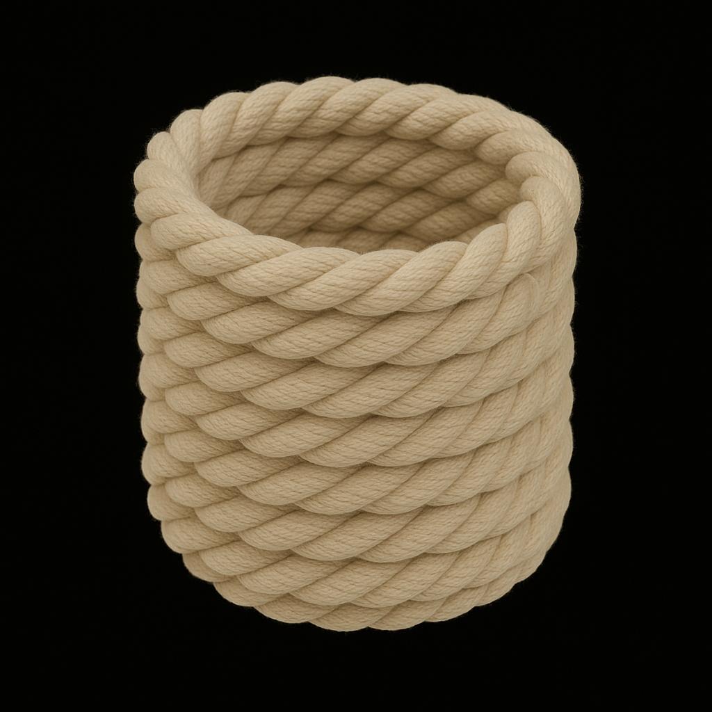 Lacet corde beige
