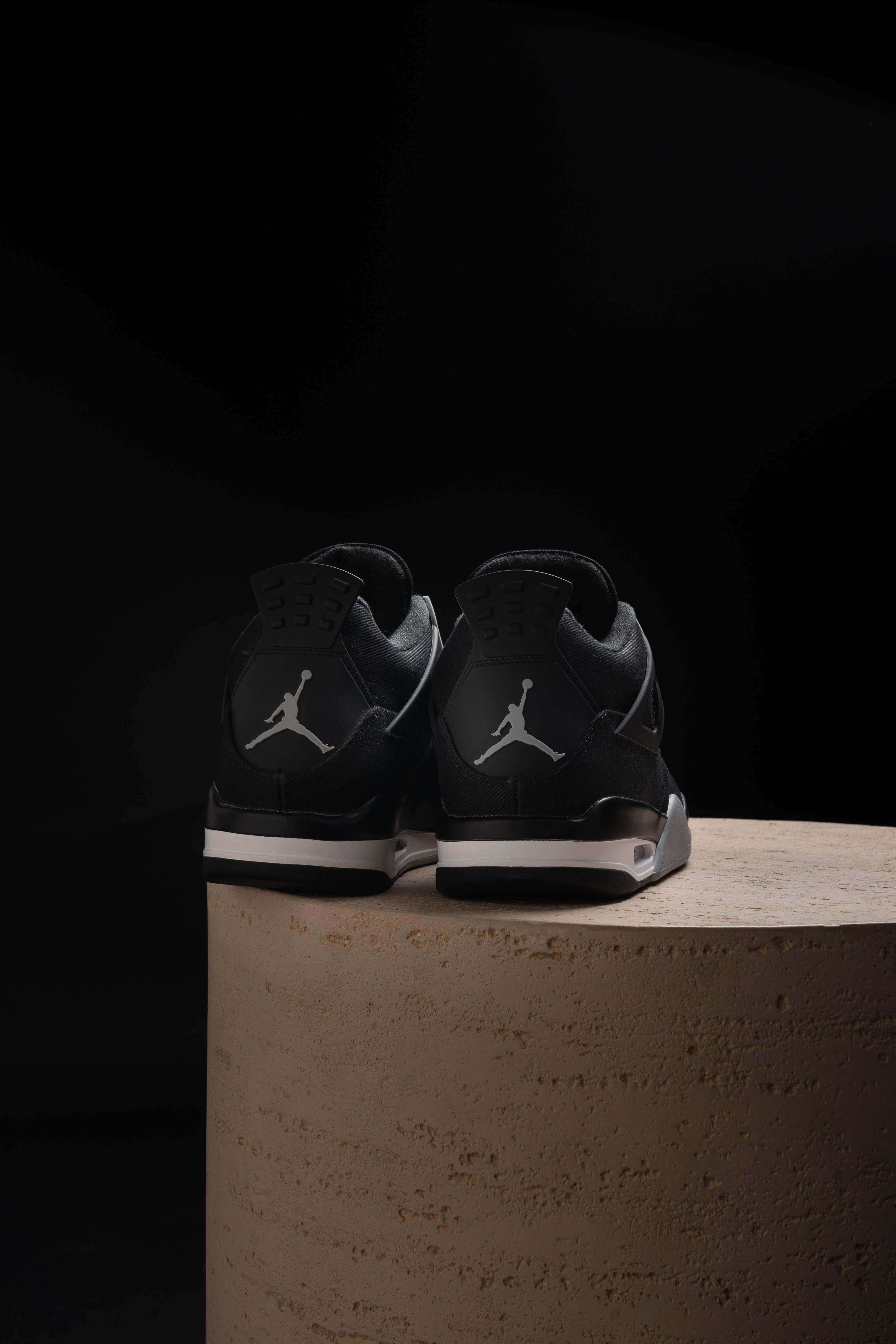Air Jordan 4 Black Canvas
