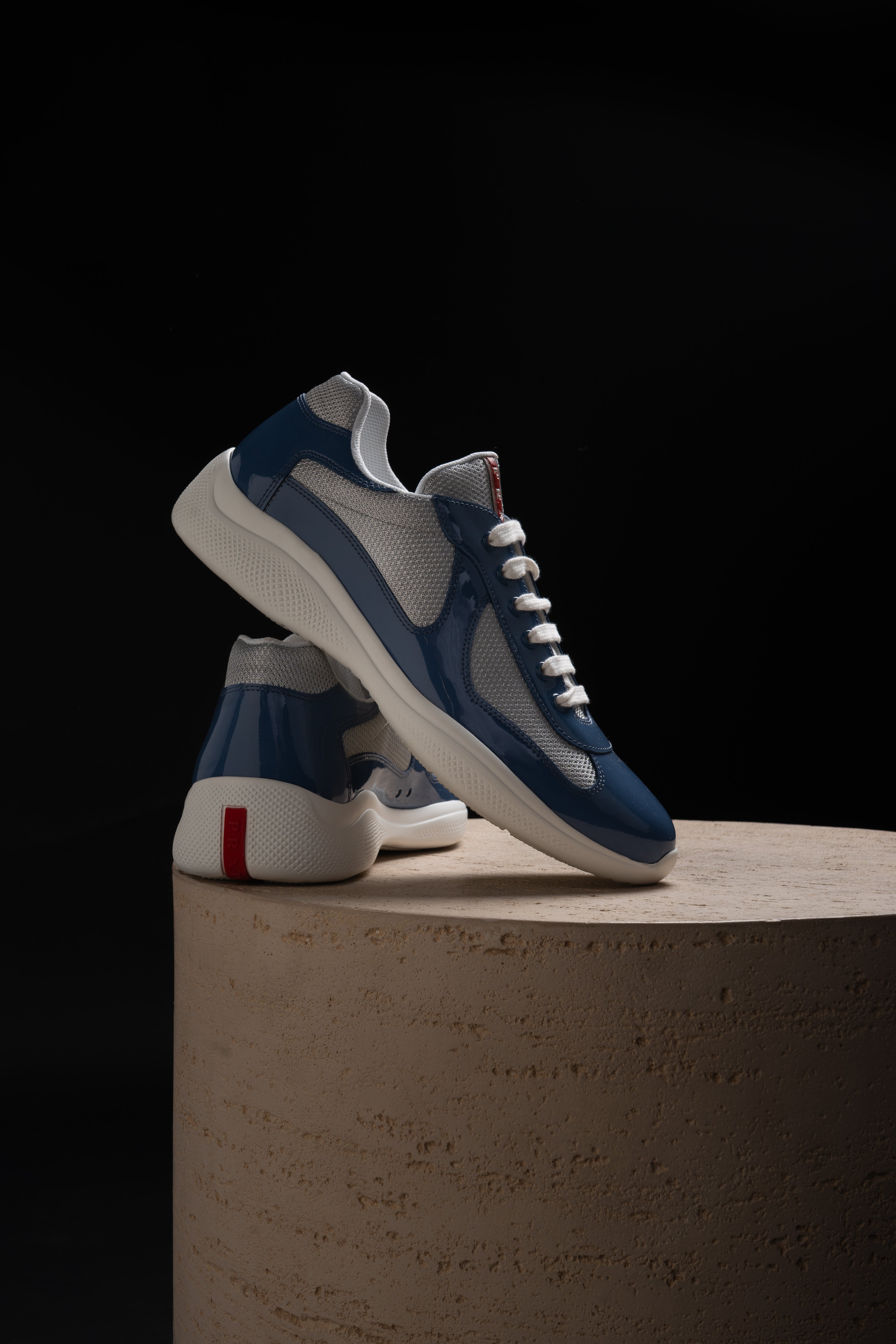 Prada American's cup Bleu azure