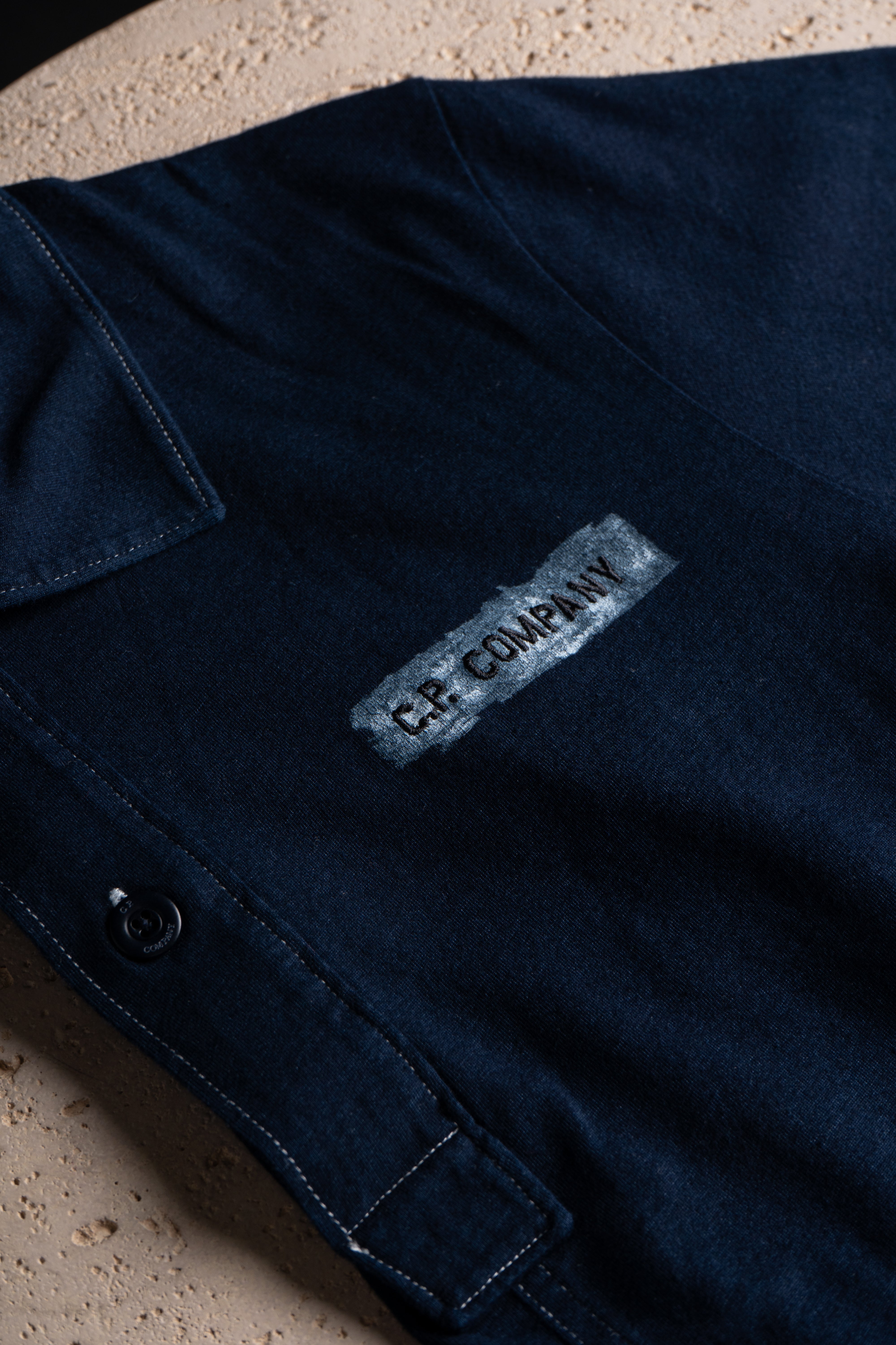 Détails du Polo short sleeve CP Company Bleu