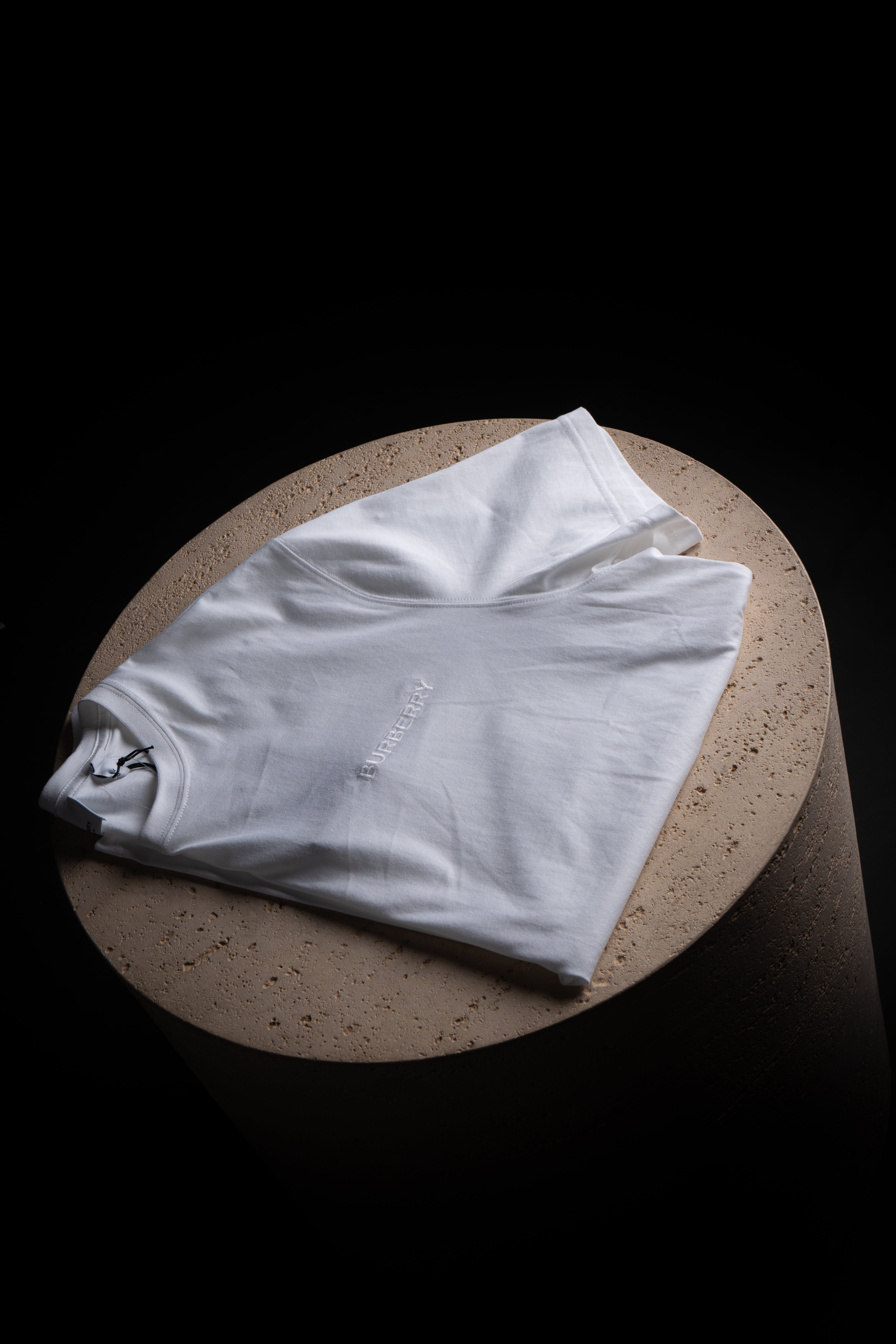 T-shirt burberry Blanc