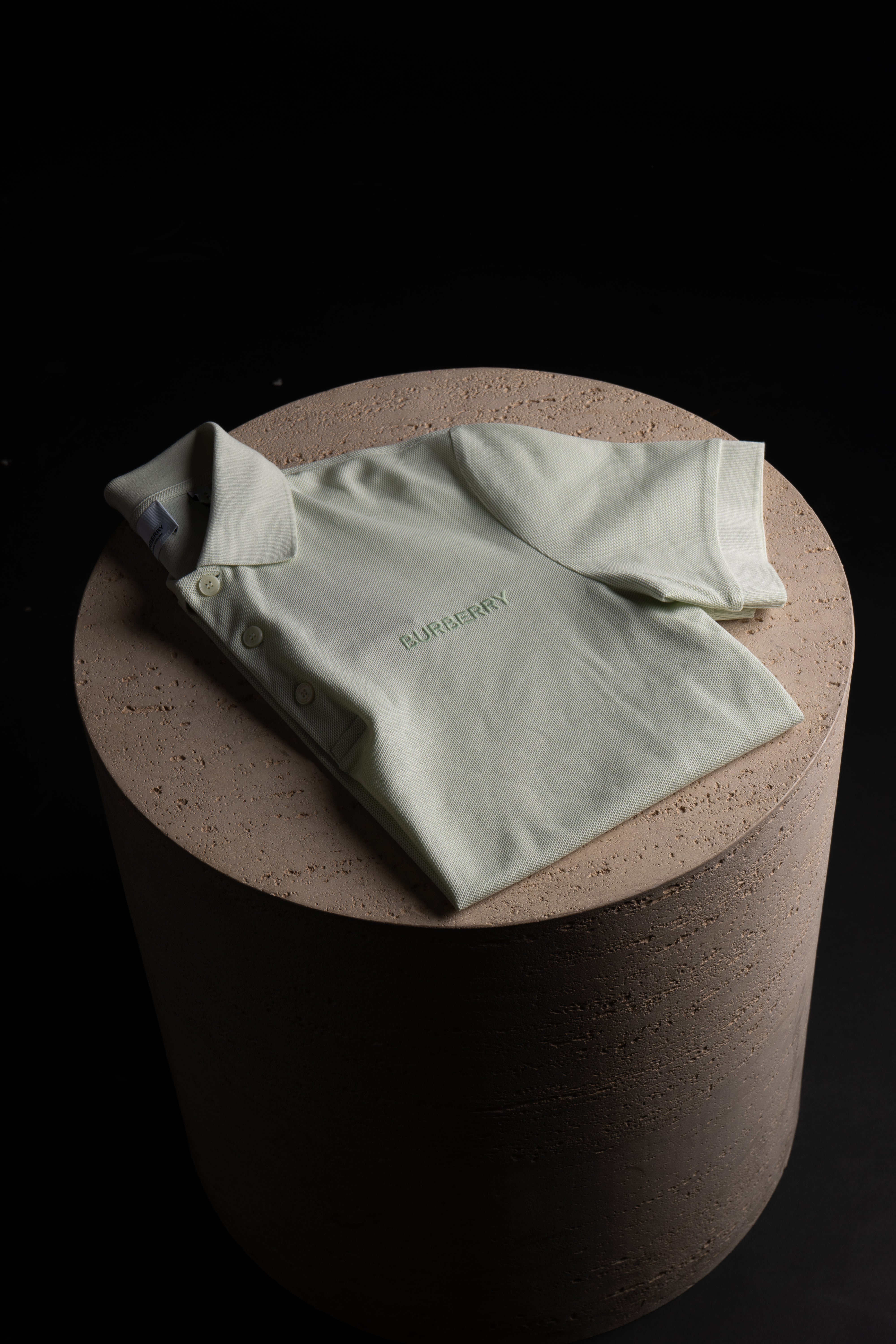 Polo Burberry Vert pâle