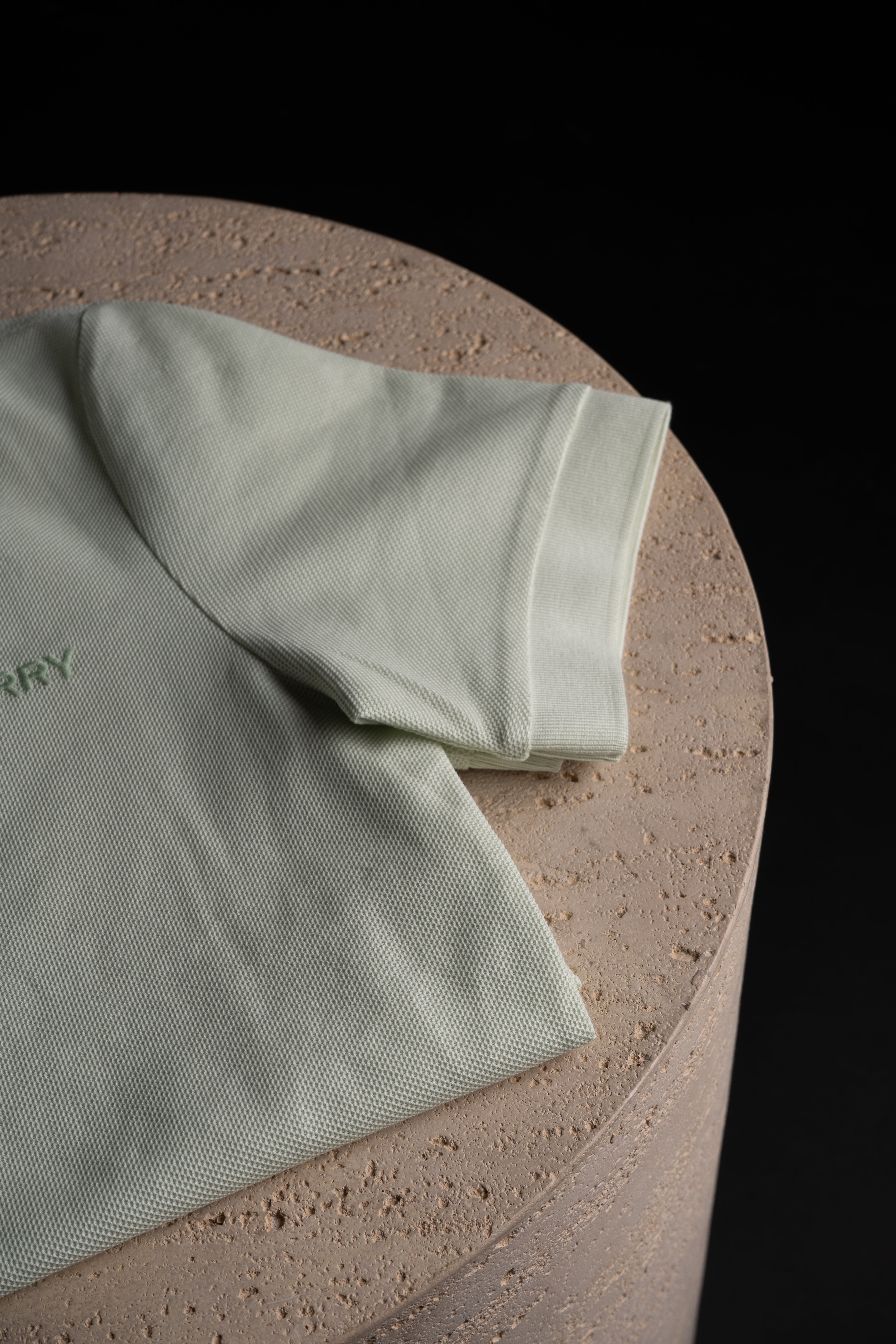 Polo Burberry Vert pâle