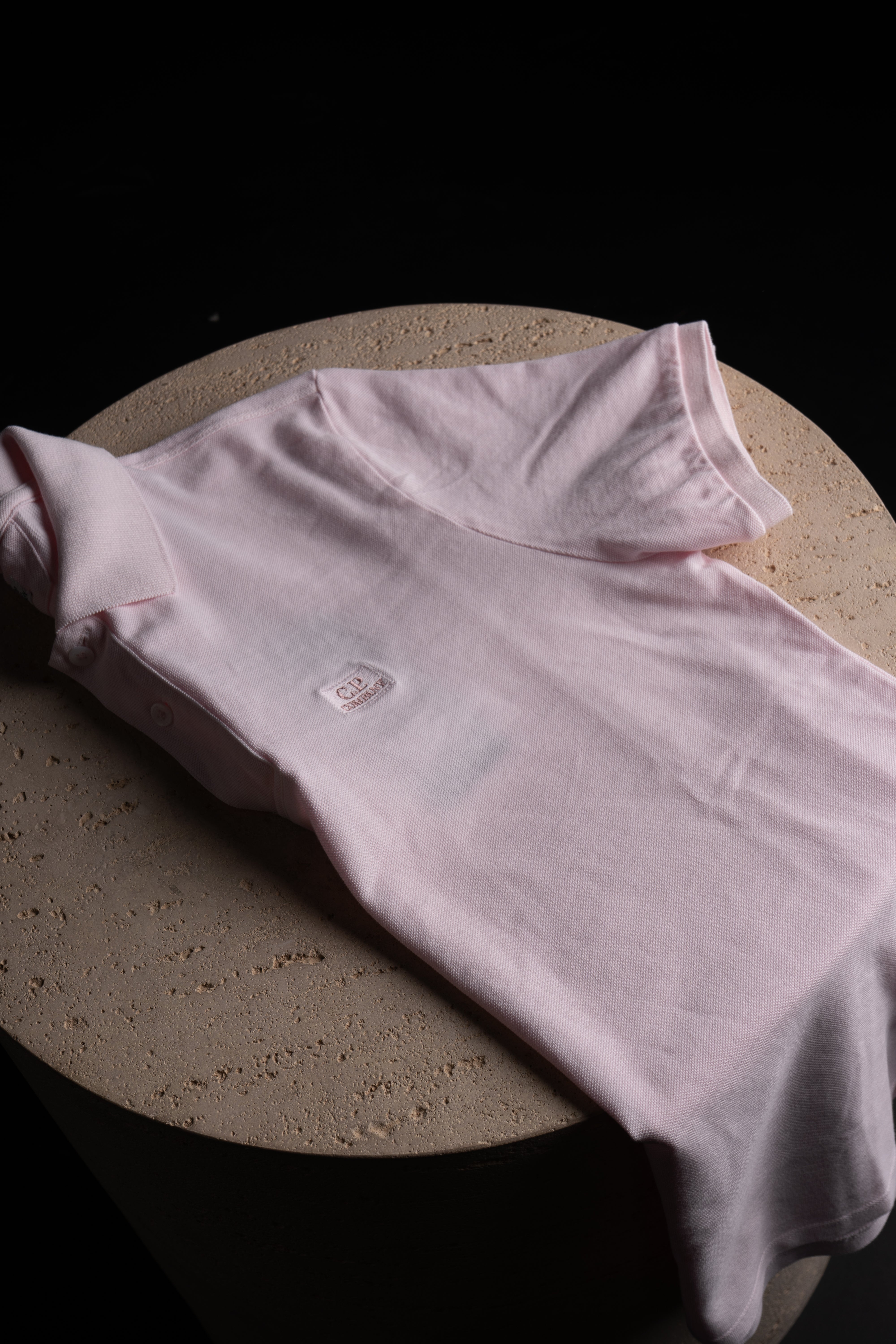 Polo CP Company Rose pâle