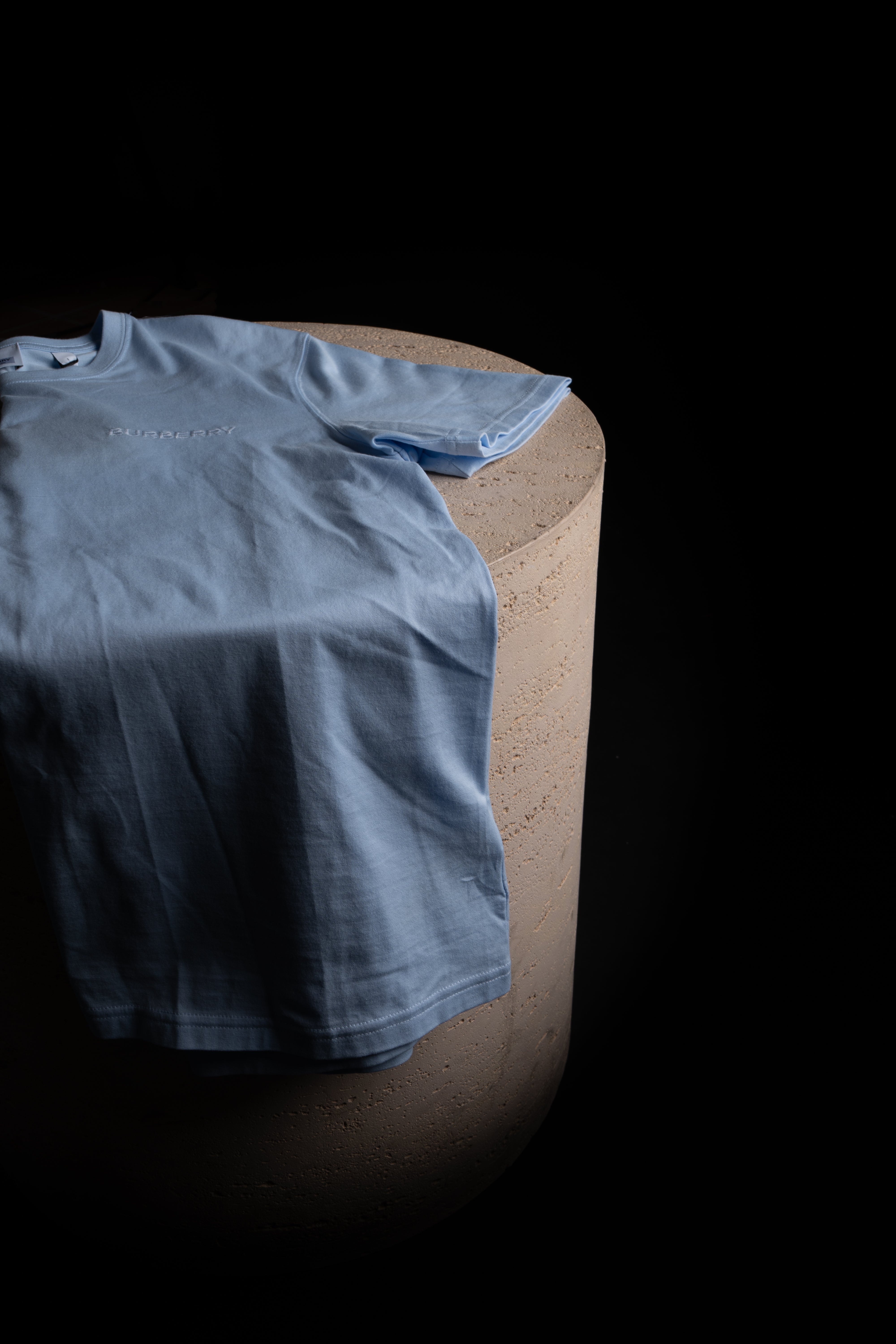 T-shirt Burberry Bleu Clair