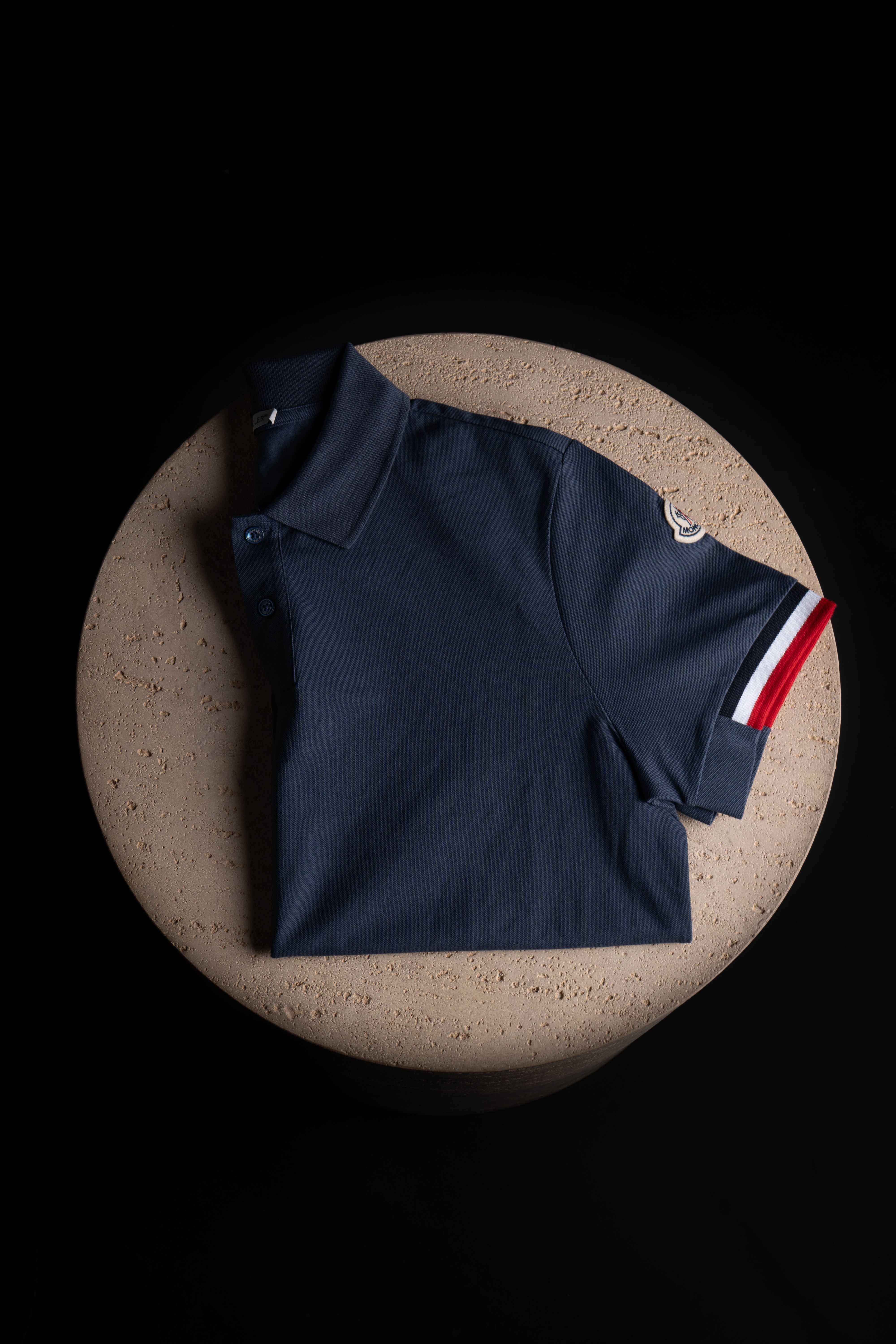Polo Moncler Bleu Marine - WeAreBruxSell