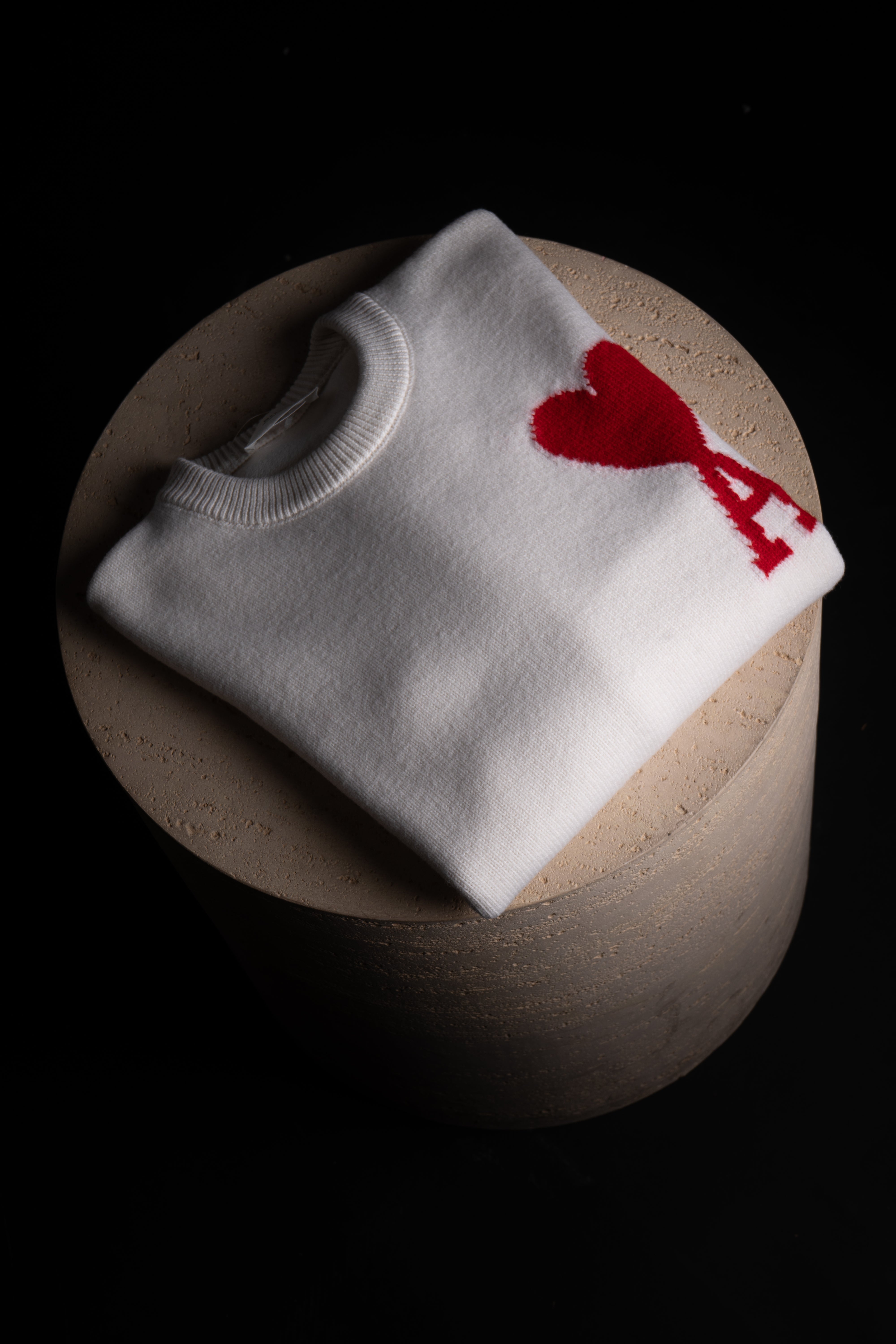 Pull Ami paris Blanc