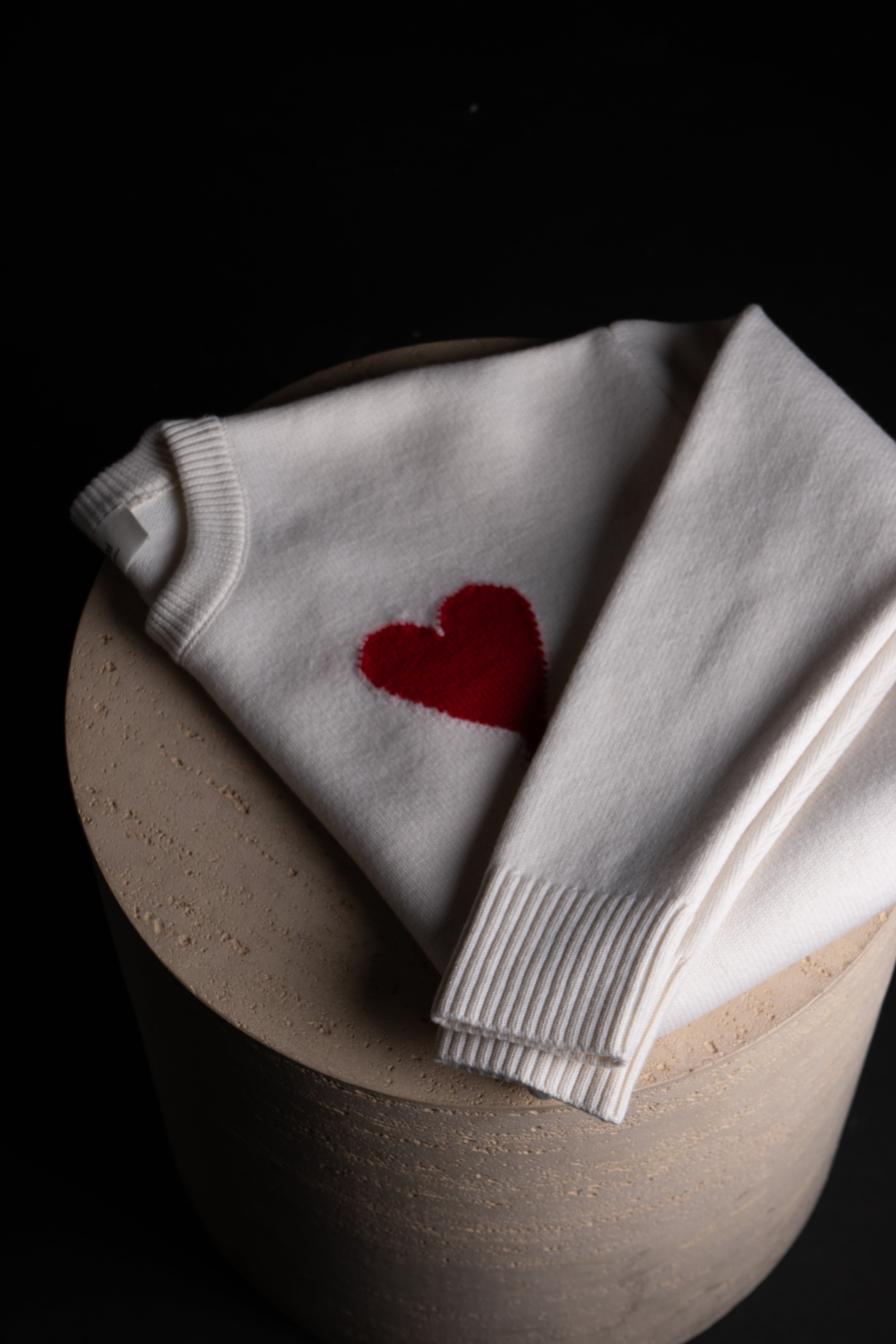 Pull Ami paris Blanc