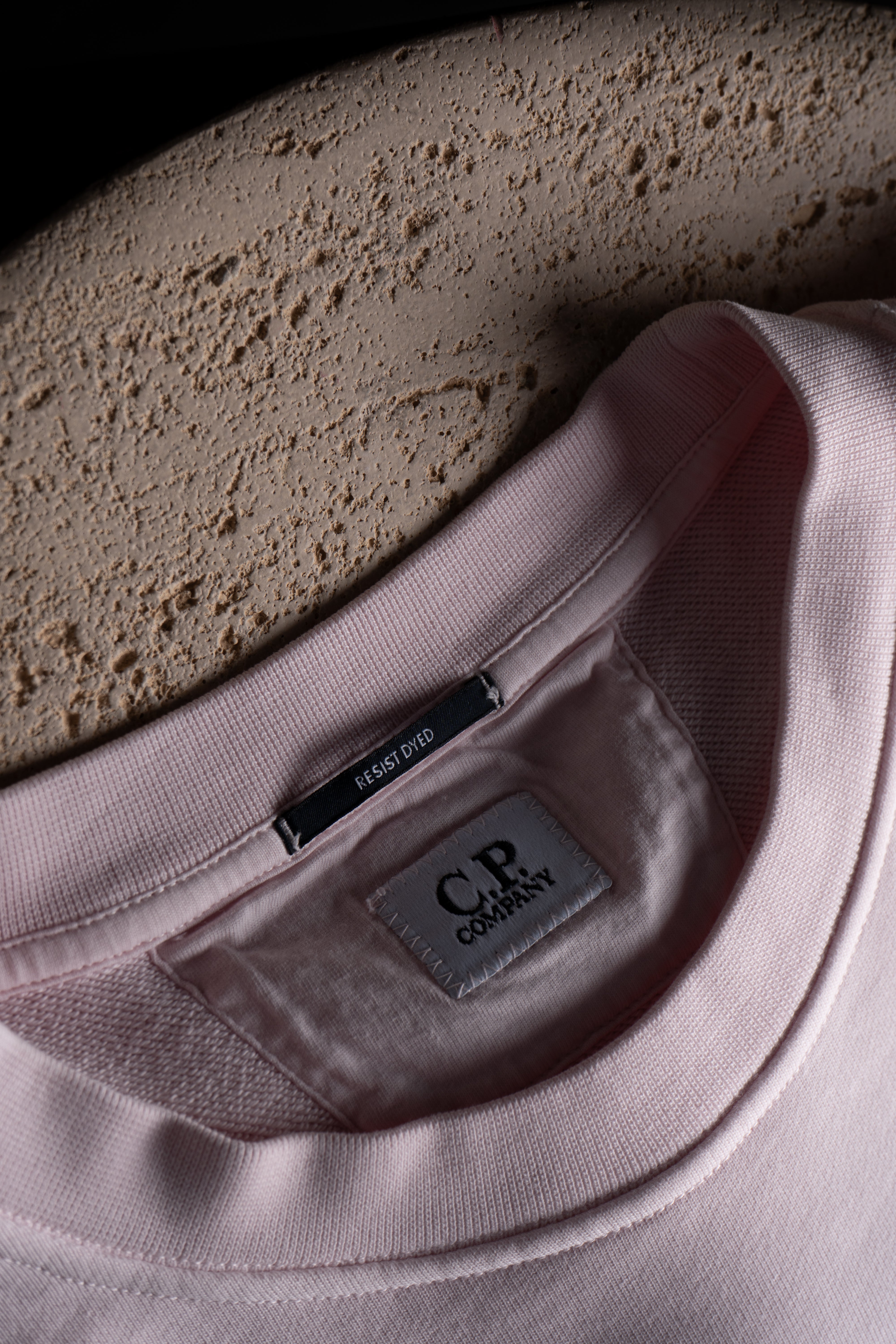 Col du Pull CP Company Rose pâle