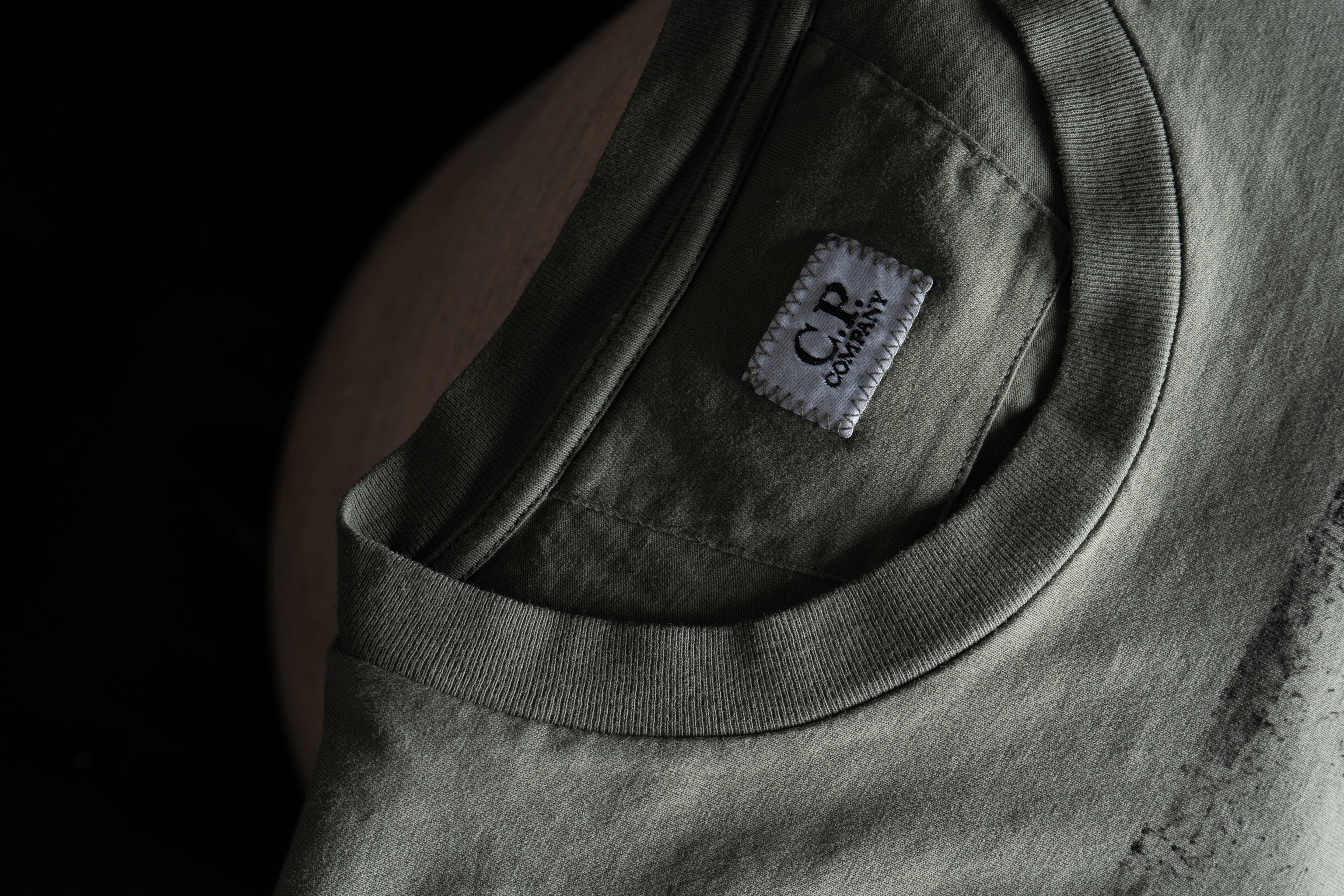 T-shirt CP Company Vert