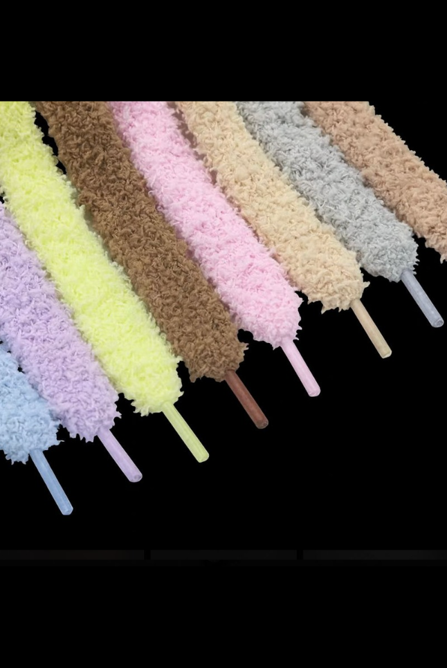 Lacet fluffy couleurs