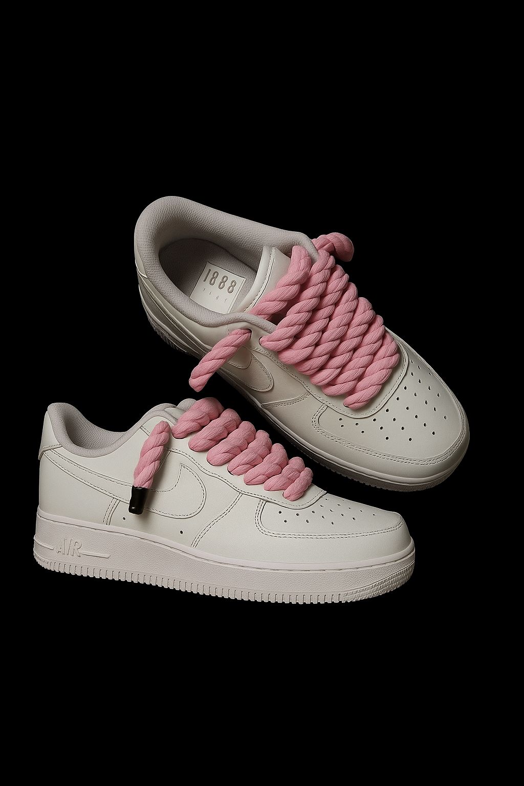 Air Force 1 Custom sneakers en rose