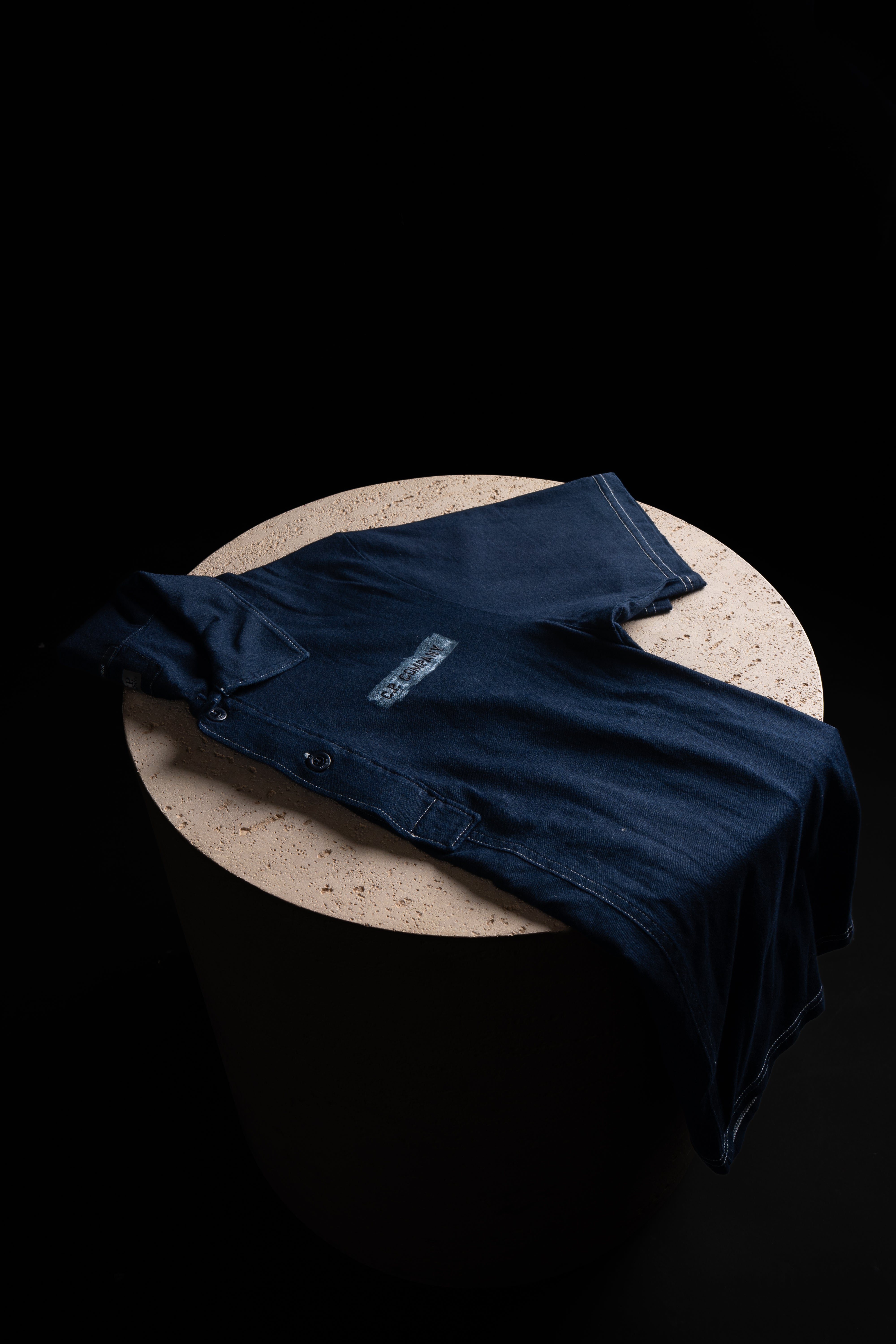 Polo short sleeve CP Company Bleu