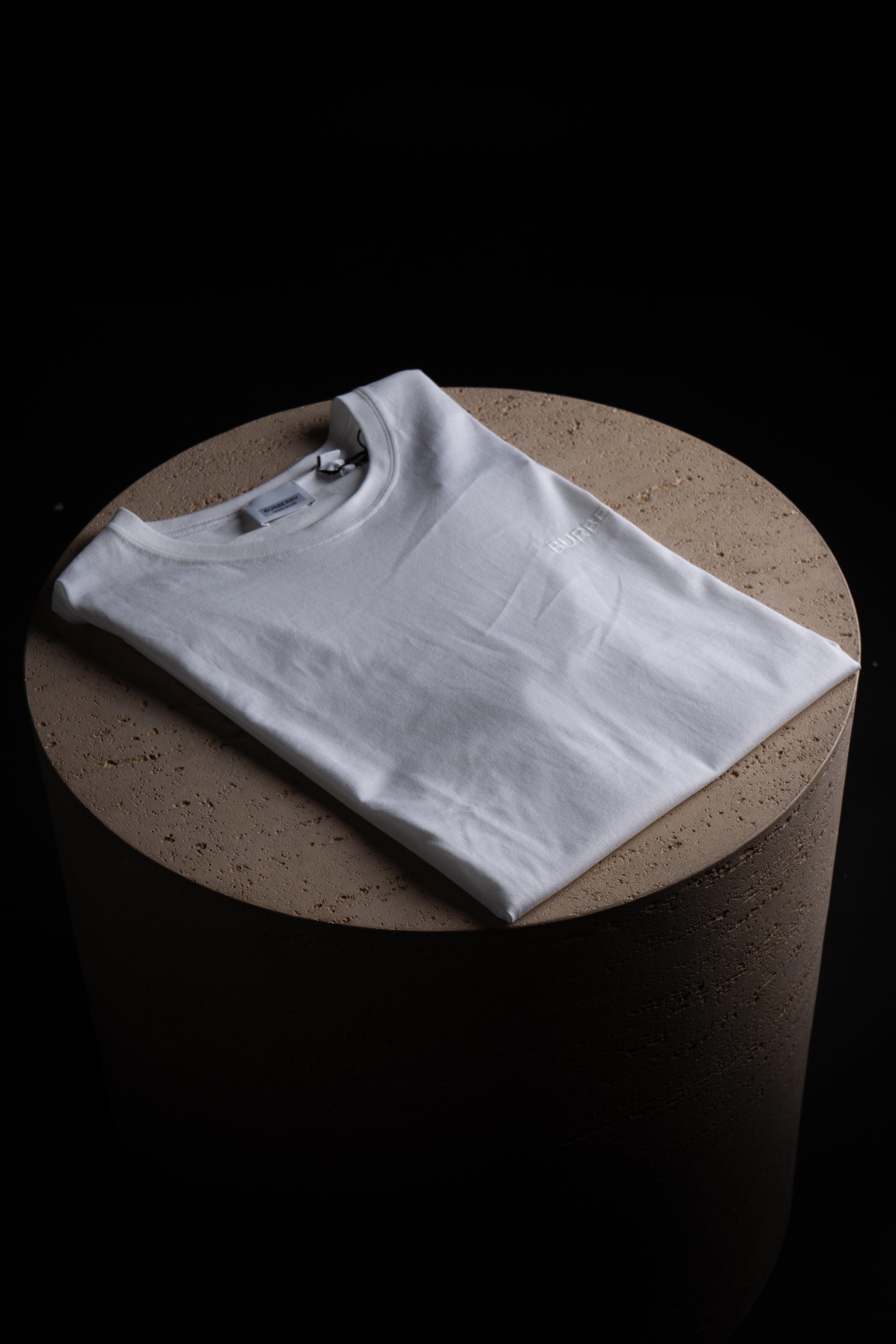 T-shirt burberry Blanc