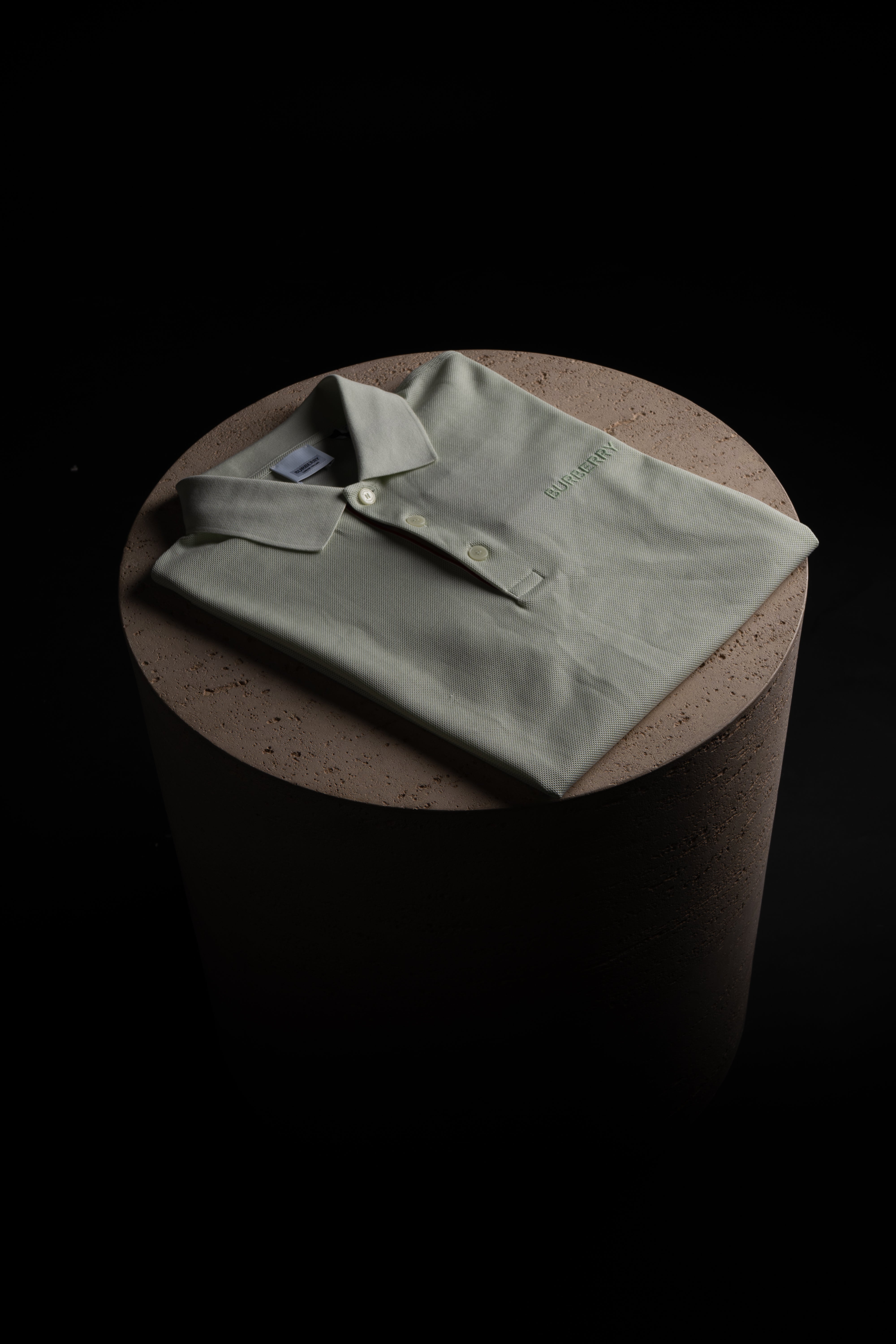 Polo Burberry Vert pâle