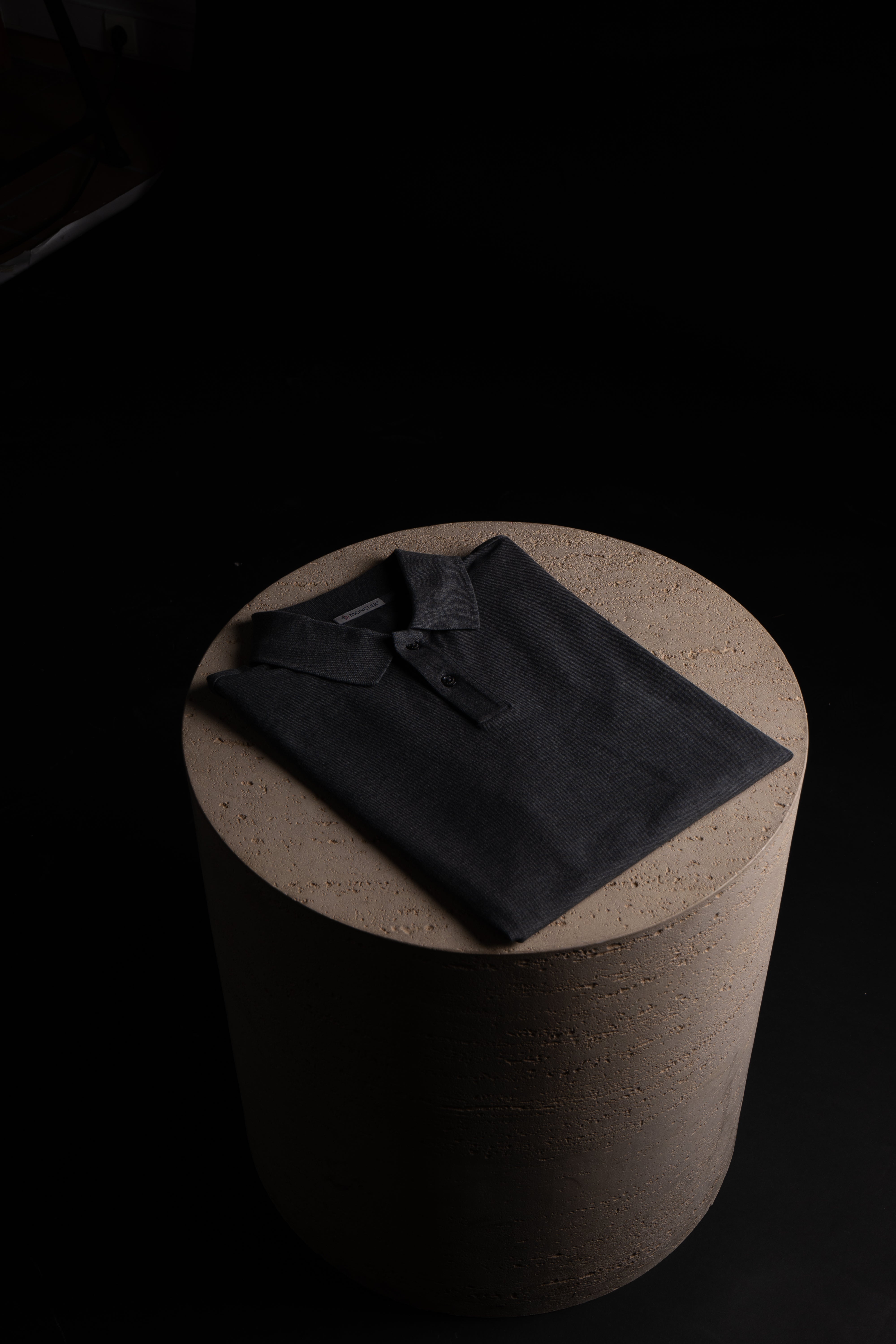 Polo Moncler Gris foncé