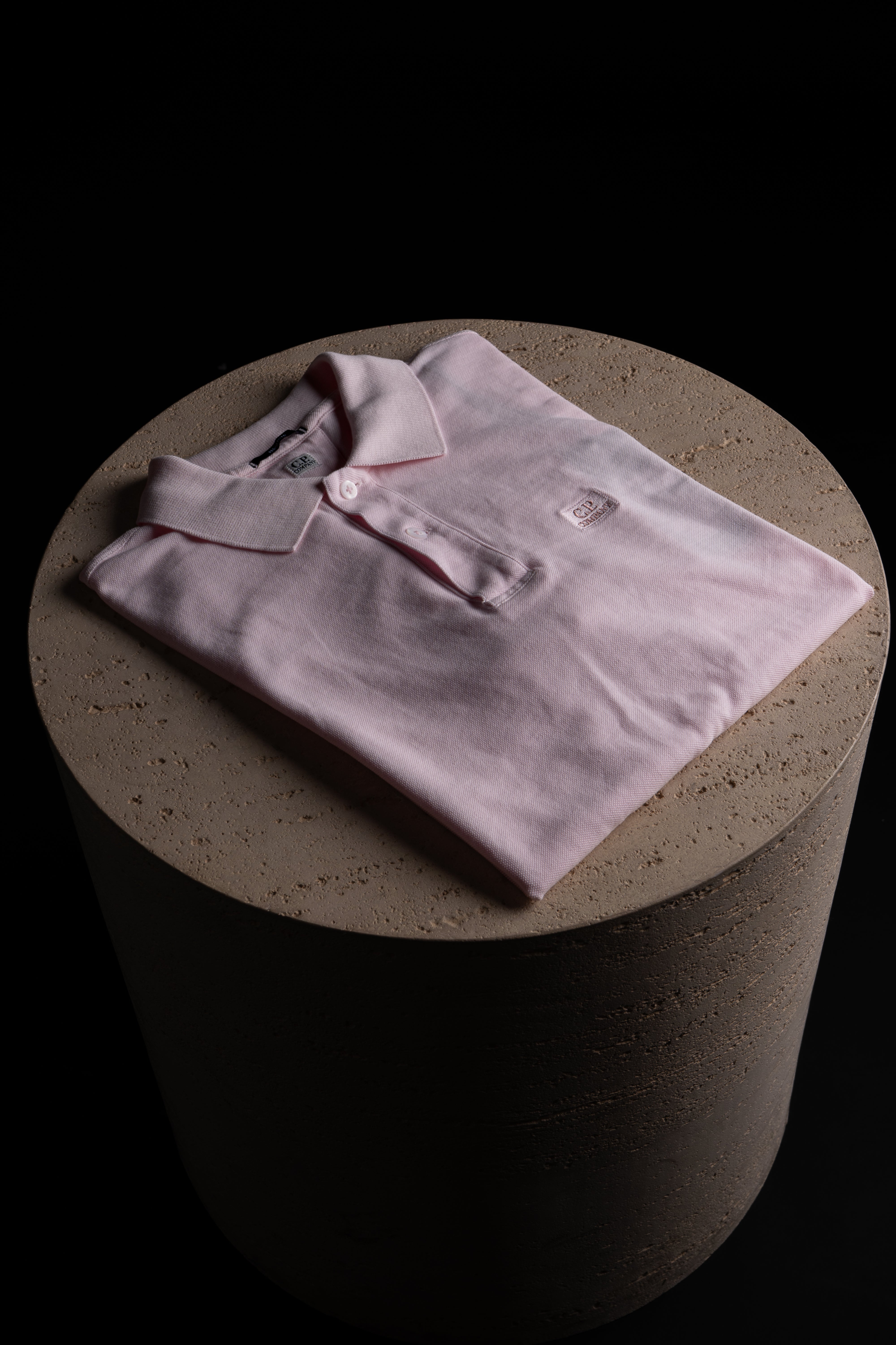 Polo CP Company Rose pâle