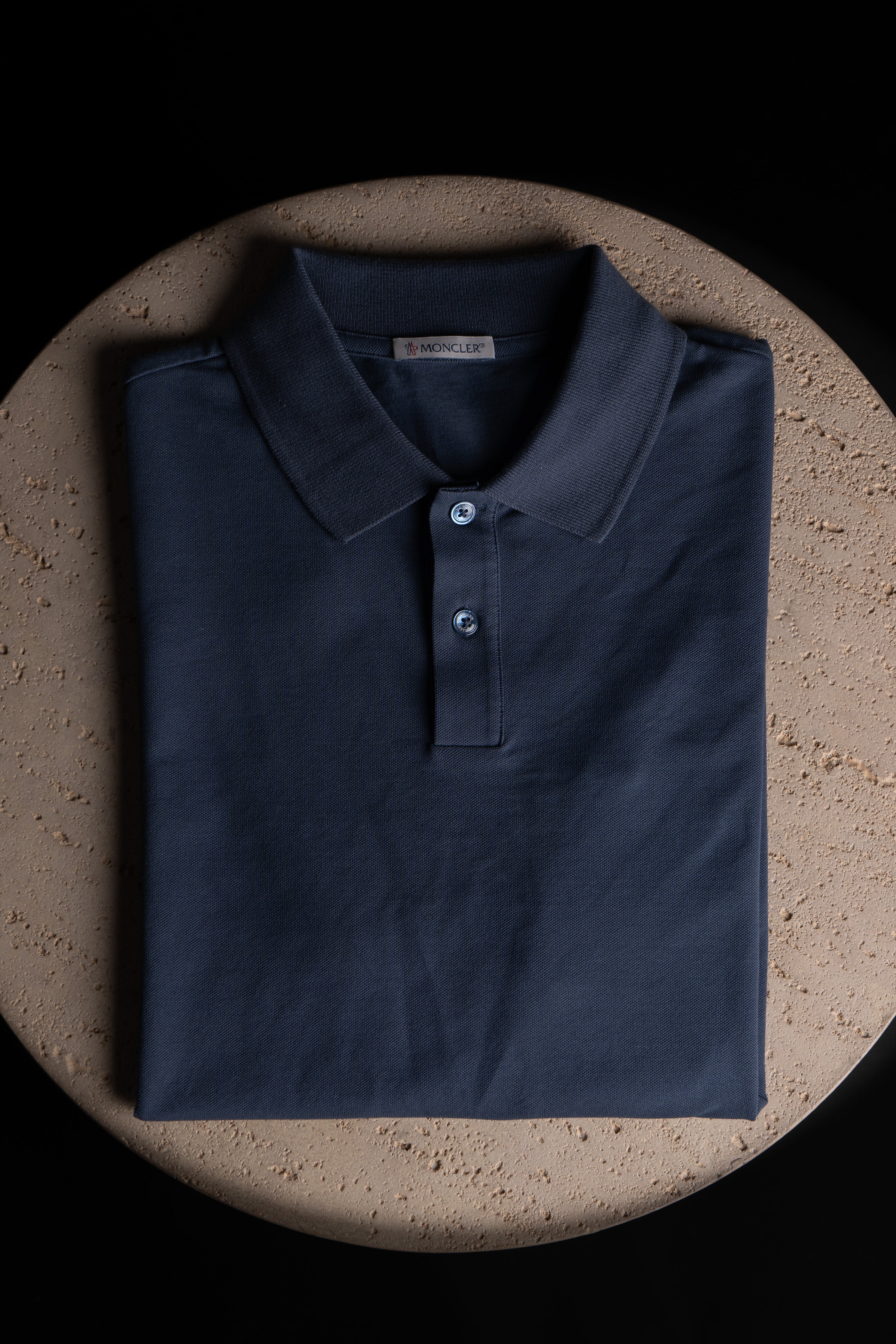 Polo Moncler Bleu Marine