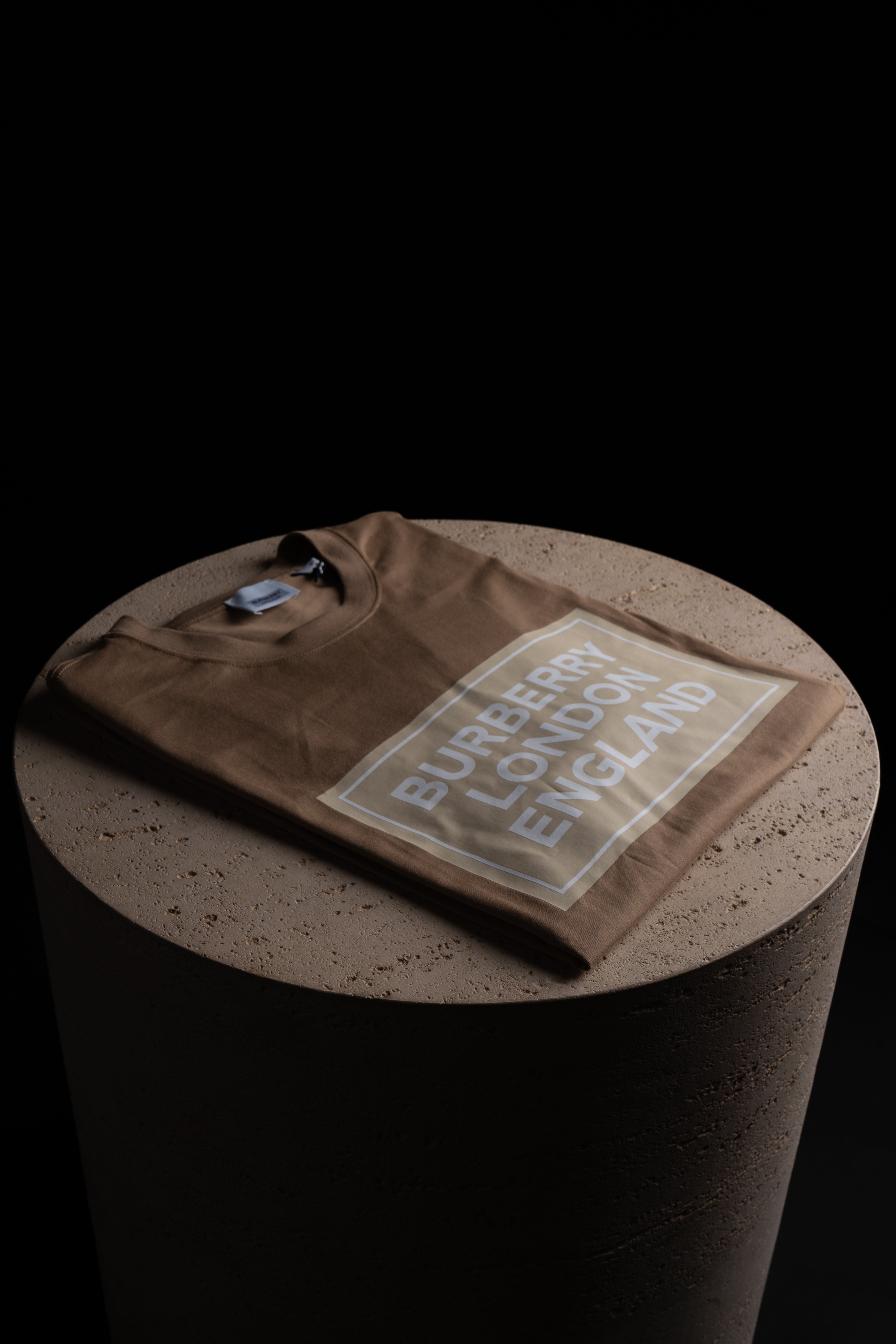 T-shirt Burberry London Beige Foncé