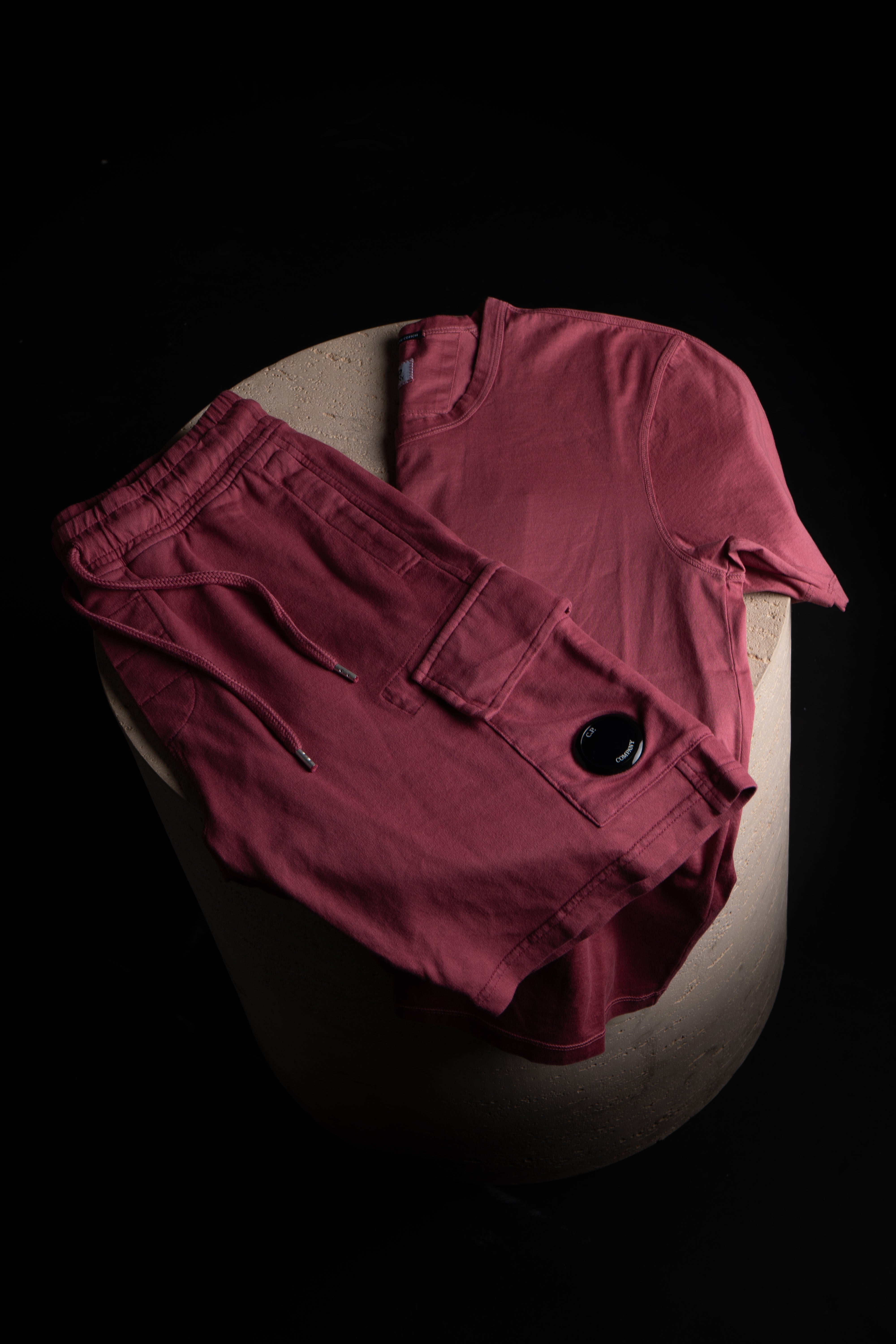 T-shirt CP Company Rose foncé